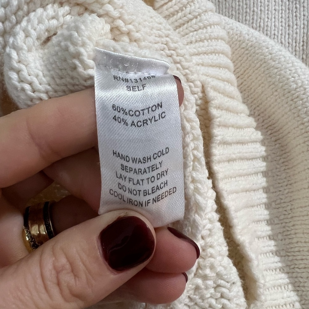 VICI Cotton Blend Sweater. Size Small - Picture 4 of 4